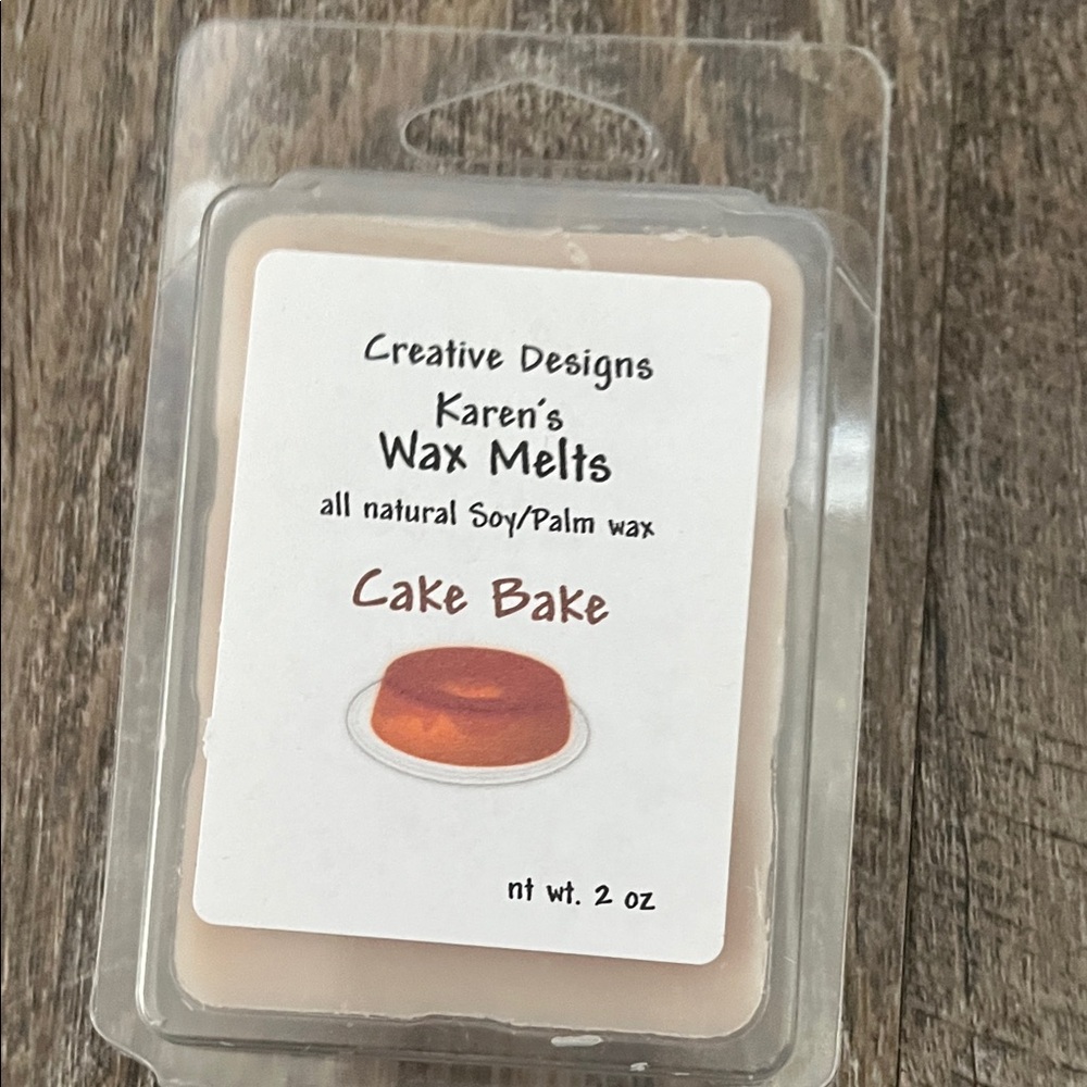 Creative Designs Cake Bake Wax Melts